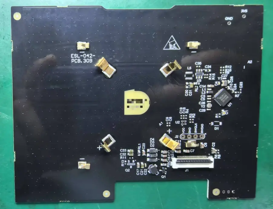 1.13/1.54 اینچ EPD برچسب قفسه الکترونیکی PCB 2.4 گیگاهرتز برای سوپرمارکت ها و فروشگاه ها و قرص جوهر
